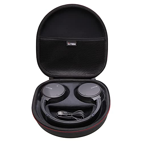 Image of L LTGEM Hard Travel Carrying Case For Sony Wh-Ch720N /Wh-Ch520 /Whch710N /Wh-Ch510 Noise Canceling Headphones,Black