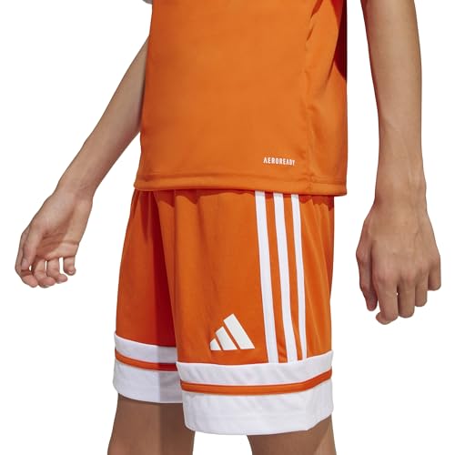 adidas Unisex niños SQUADRA25 Jersey Short Sleeve Kids, Team Orange/White, 13-14 Years
