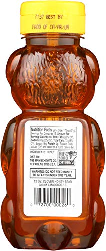 Honey Bears Pure Clover 12oz (pack de 3) miniatura 3