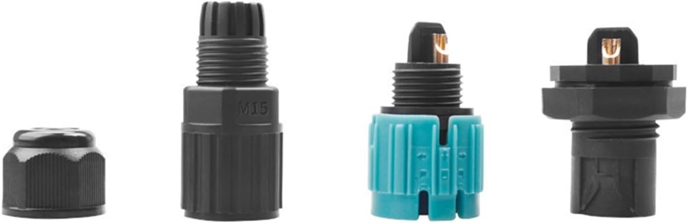 10A Aviation Socket EW-M15 Panel Type 2/3/4 Core Circular Waterproof Industrial Connector(EW M15 2 core 3.5-7mm)