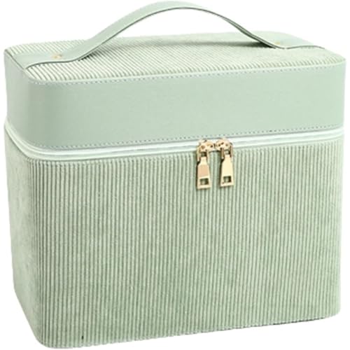 KuBen 2�i�g���C �R�X���{�b�N�X ���t�� ��e�� ���ϕi���[�{�b�N�X �v���d�l ���C�N�{�b�N�X ���ϔ� ����p ���s�p �����^�� ���ϕi���� �R�X��������� �������� ���σ{�b�N�X �l�C���O�b (�O���[��,27×18×23cm)