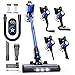 Aspirapolvere Senza Fili con Max 60MIN, Aspirazione Potente da 500W/50000PA,...