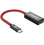 Veelink USB C zu HDMI Adapter 4K 60Hz Typ C (Thunderbolt 3 kompatibel) zu HDMI Converter für Galaxy S8 / S8 + / Note 8, MacBook Pro, iMac, Pixelbook Surface Book 2, Dell XPS 13