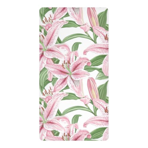 Drap imperméable lit bébé rose 132x71 cm calla