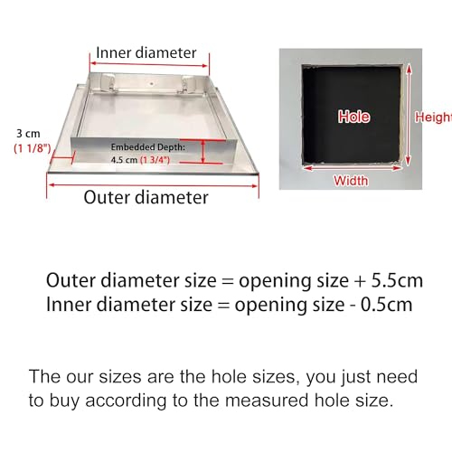 Trappe d'accès mur et plafond pour rénover vos cloisons sèches proprement - 6