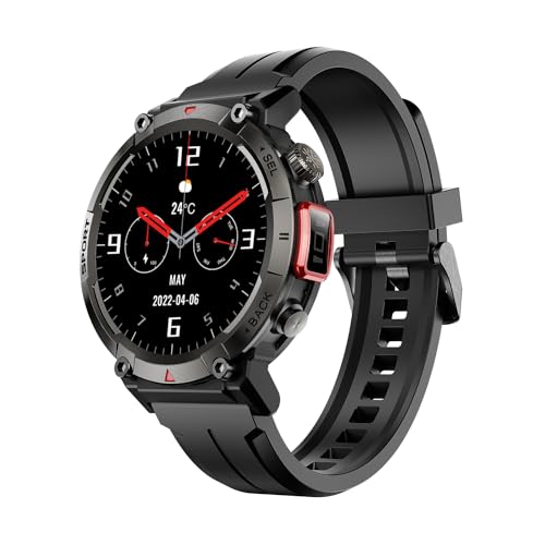 Cult Ranger XR1-1.43' AMOLED Display,Outdoor Rugged Smartwatch for Men, Bluetooth Calling, 8 Days Battery,...