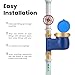 Watflow DN20 Vertical Water Meter with 3/4