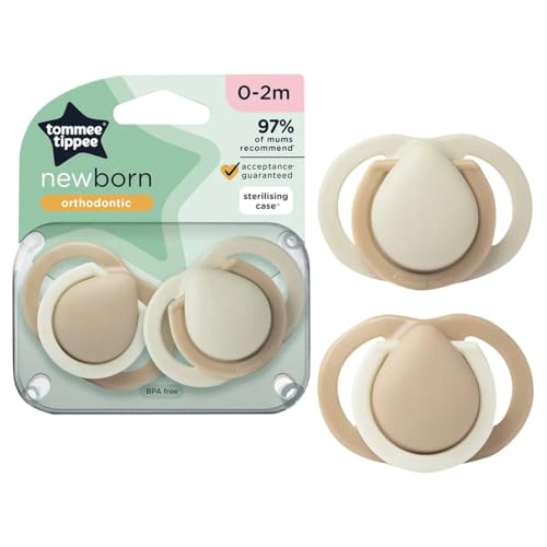 Tommee Tippee Newborn Soothers 0-2 Month 2 Pack