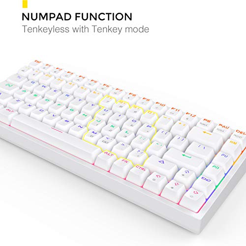 DREVO(ドレボ) / コンパクト ゲーミングキーボード GR84Kの画像5