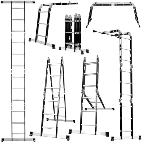 Excel Aluminium Rungs 12 Tread Combination Ladder Cover