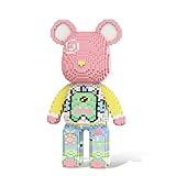 HOOLEDAY Bear Micro Building Blocks Bear Bricks Set (5700 PCS), Colorful Design Creative Home & Office Decor, Gift for Adults