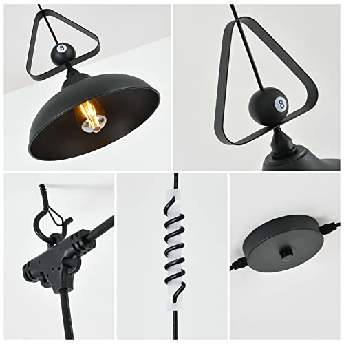 Kolakodlux 4 Light Pool Table Light Bar Pool Table Light Pool Table Lights For 8' Table Pool Table Lighting Fixtures Ceiling Long Light Fixture Large Lamp Shade Billiards Lights For Pool Table Ma6010 #TOP1