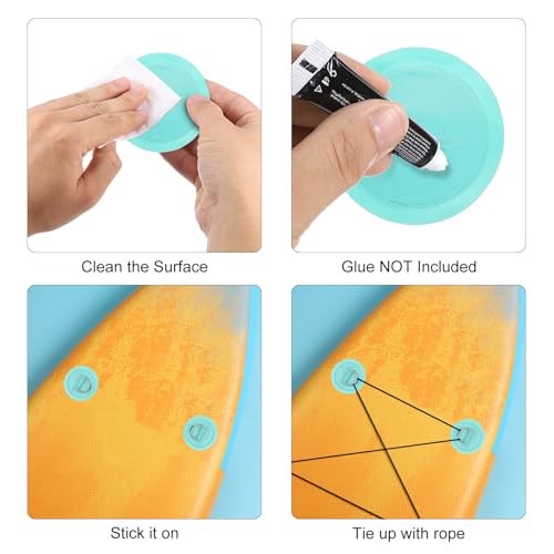 Anneau D PVC pour Paddle Gonflable : Fixez Facilement Vos Affaires sans Risque - 5