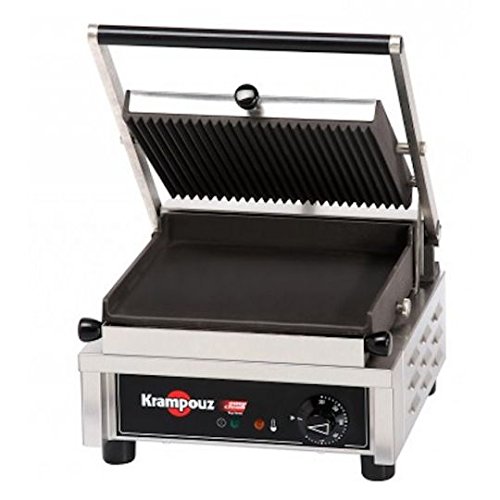 KRAMPOUZ Panini Grill klein gerillt / glatt