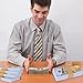 500 Pcs Kraft Money Bands for Cash,Blank Self-Adhesive Currency Straps,Cash Bands,Bill Wrappers to Organize Cash-Money Straps for Bills
