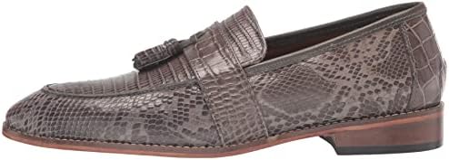 Stacy Adams Men's Pacetti Tassel Slip On Loafer, Gray, 12 | Image 7