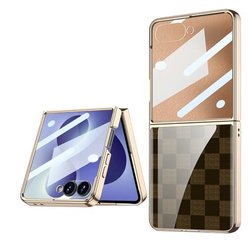 Protector frontal de cristal 9H antiarañazos para Samsung Galaxy Z Flip8