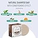 BAMBOEARTH Solid Rice Protein Water Shampoo Bar With Conditioner Effect Hair Soap – Shampoo Bars For Hair With All Natural Plant Based Essential Oils And Zero Waste Packaging (Coconut)