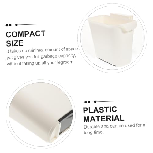 Caneca de basura rectangular colgante para espacio ahorrado miniatura 7
