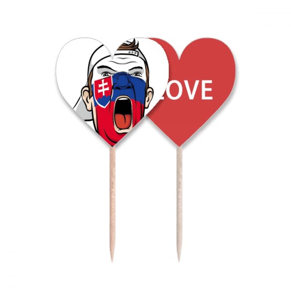 Cure-dents drapeau Slovaquie pour réussir votre buffet thématique