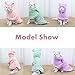 Harikaji Dog Bathrobe Towel, Cat Bathrobe Microfiber Fast Drying Absorbent Hooded Bath Towel for Puppy Small Medium Large Dog Cat(Green,XS)