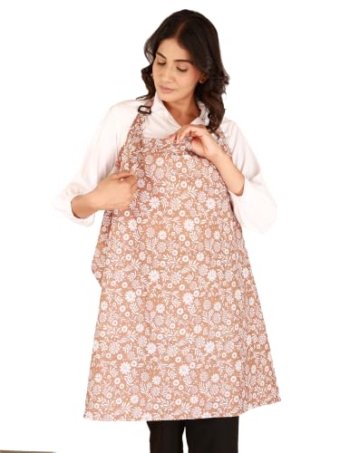 Image of Switchon Feeding Apron Cover Maternity Cover 100% Cotton Maternity Breastfeeding Multipurpose for Mothers