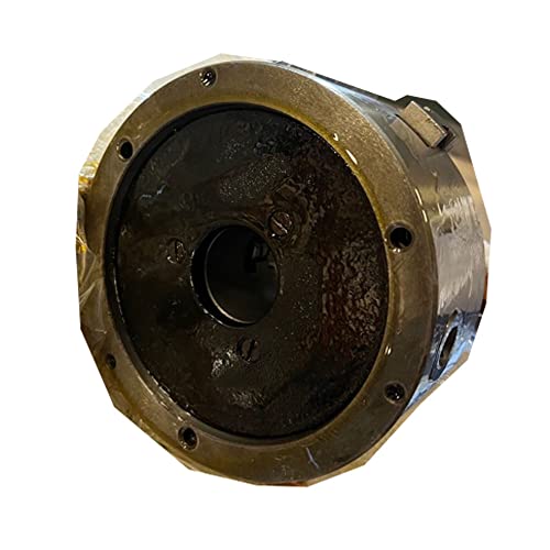 6'' 3 Jaw Lathe Chuck Self Centering Hardened Plain Back Inside Outside Jaws #TOP6