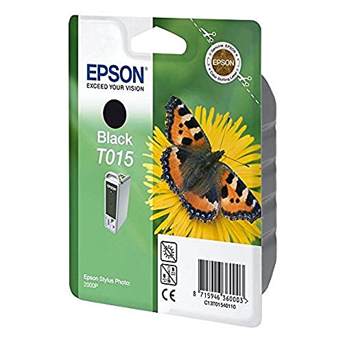 Epson C13T01540110 - Cartucho de tinta, negro válido para EPSON Stylus Photo 2000P