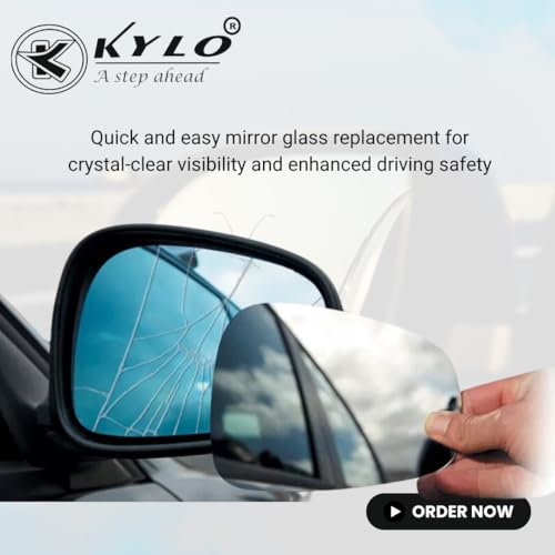 Image of Kylo WagonR (2011-2018) Driver Side (Right Side) Car Side Mirror Glass /Tukdi /Sub Mirror Plate