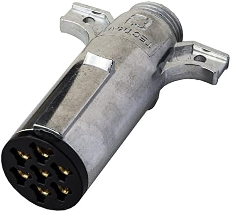 Tectran 670-71 Trailer Plug (7 Way SAE Die Cast & Component, Plug Assembly, Pack of 5)