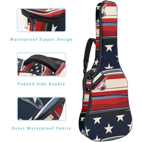 Sac pour ukulélé et guitare classique voiture de course résistant - 4