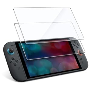 JETech Screen Protector for Nintendo Switch 2 2025, 9H Tempered Glass Film, Anti-Scratch, HD Clear, 2-Pack