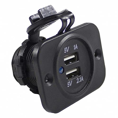 Chargeur USB double et station induction encastrable pour bureau et meuble