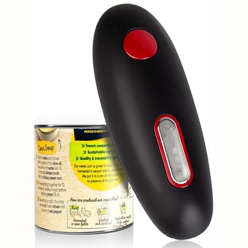 Ouvre-boîte électrique en acier inoxydable compact et design VALICLUD - 6