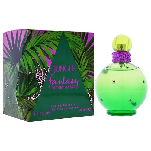 Britney Spears Jungle Fantasy Eau de Toilette Spray, 100ml, Floral Fragrance, Luxury Perfume for Women - Image 2
