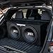 MTX Dual 12-Inch Subwoofers with Loaded Enclosure, 1200W Max Power, 400W RMS, Terminator - Car Audio Subwoofer and Speaker System with Deep Bass Sound
