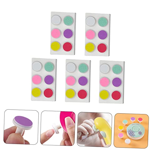 FRCOLOR Moedor De Unhas 30 Pçs Cabeça De Moagem Elétrica Conjunto De Manicure Conjunto De Unhas Para