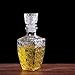 Creativo Vetro Trasparente Whisky Liquore Bevande Al Vino Decanter Bottiglia di Distillati di Cristallo Caraffa di Vino Per Bar Festa di Nozze Regali