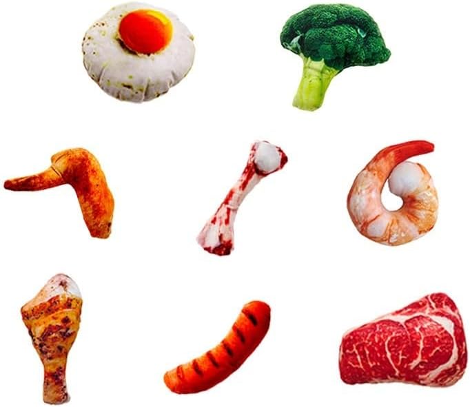 Plush Dog Toys, Cute Soft Dog Toy Squeaky Cuddly Soft Chew Dog Toys Chewing Teeth Interactive Dog Toy Plush Pet Toy for Small Medium Size Dogs