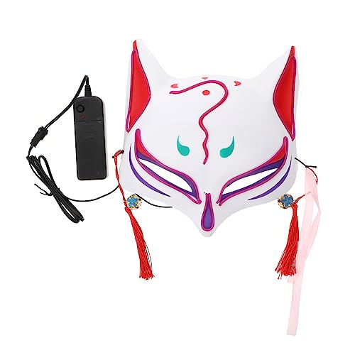 BESTonZON 1 Pc máscara de brillo de mascarada para mujeres máscara para fiesta de halloween Frío mascara halloween mascara de halloween máscara de disfraz máscara luminosa de halloween