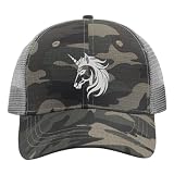 Gorras de béisbol de unicornio, gorra de golf para hombre, regalos bordados para él, sombrero de ciclismo, adecuado para accesorios de playa para vacaciones, Camo, talla única