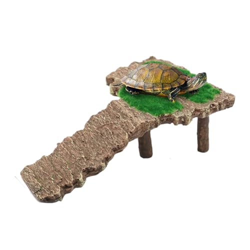 Rampas para Tortugas De Acuario | Accesorios para Acuarios De Reptiles Y Rampas - Escalera Antideslizante Hábitat para Reptiles como Lagartos Dragones Barbudos Galápagos Decoración