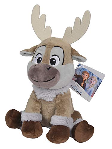 Simba 6315877642 - Disney Frozen II Sven, 25cm Plüschtier, die Eiskönigin, ab den ersten Lebensmonaten geeignet – Bild 3