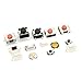 750PCS 15 Value Tactile Switch Light Touch Micro Switch Transparent Box for All Kinds of Car Remote Control Button Switch, Small Parts After,Sales Maintenance Supplies
