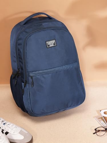 Image of Teakwood Unisex Backpack with 15 inch Laptop Compartment & Water Resistance