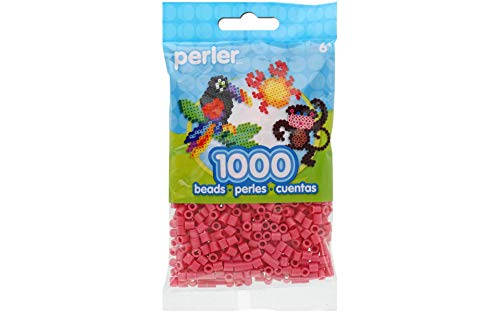 Perler fused bead bag 1000pc rose