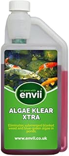 envii Algae Klear Xtra  Pond Algae Killer For Submerges Blanket Weed and String Algae (1L)