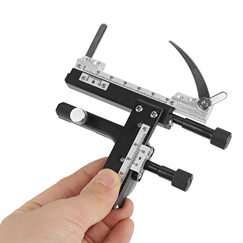 Attachable Mechanical X-Y Moveable Stage Caliper with Scale for Microscope Microscope Accessories
