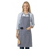 Deux Grandes Poches Pratiques : Équipé de deux poches avant spacieuses pour ranger téléphone, ustensiles ou accessoires. Parfait comme tablier de travail, pour la cuisine, le bar ou les activités créatives.