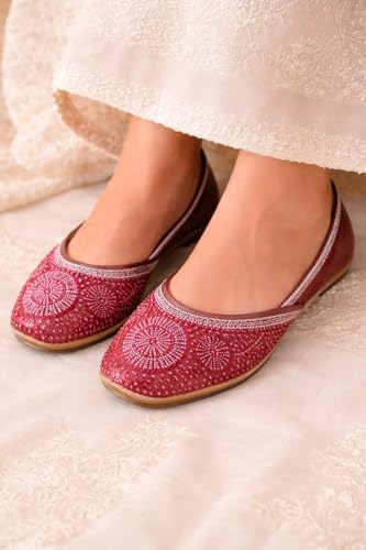 Chaussures de marié indiennes en simili cuir à sequins pour illuminer vos soirées de gala - 2